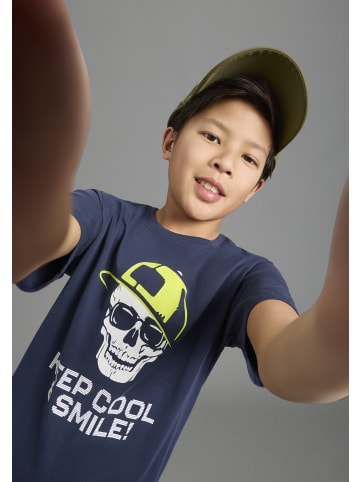 Kidsworld T-Shirt in marine