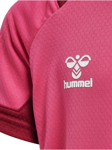 Hummel Hummel T-Shirt Hmllead Multisport Unisex Kinder Feuchtigkeitsabsorbierenden Leichte Design in RASPBERRY SORBET