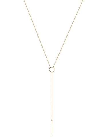 Elli Halskette 925 Sterling Silber Geo in Gold