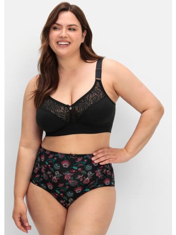 sheego Bügelloser BH in schwarz