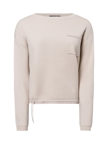 comma Pullover in beige silber - 0001