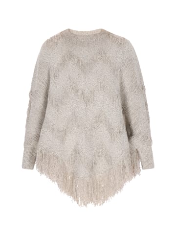 usha FESTIVAL Damen Pullover in Hellbeige Melange