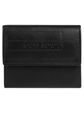 Bruno Banani Geldbörse echt Leder in schwarz