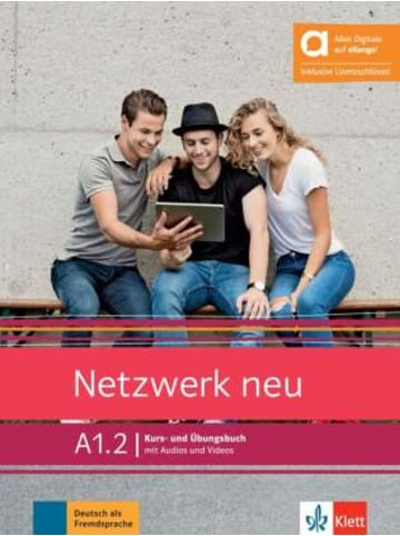 Klett Verlag Buch - Netzwerk neu A1.2 - Hybride Ausgabe allango, m. 1 Beilage