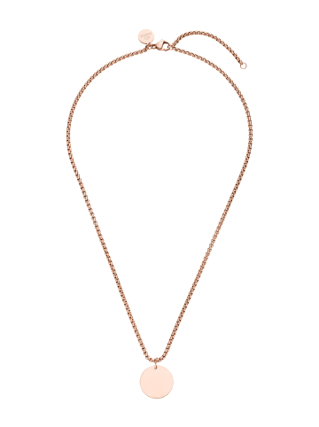 PURELEI Halskette Kumu O Coin in Rosegold