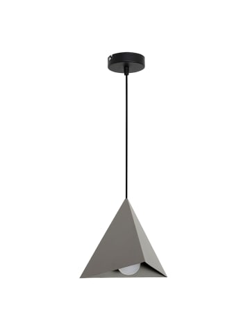 Licht-Erlebnisse Pendelleuchte (B)23 x (L)23 cm in Grau