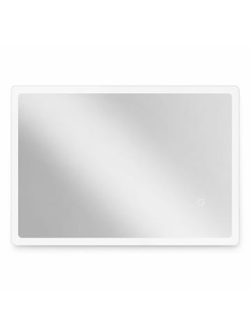 relaxdays Badspiegel "Touch" - (B)60 x (H)40 x (T)3 cm