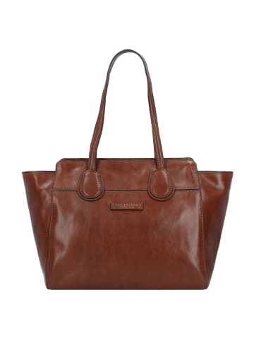 The Bridge Elettra Shopper Tasche Leder 44 cm in marrone