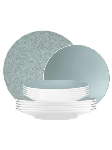 Seltmann Weiden 12er Set Tafelservice Life Fashion in Green Chic