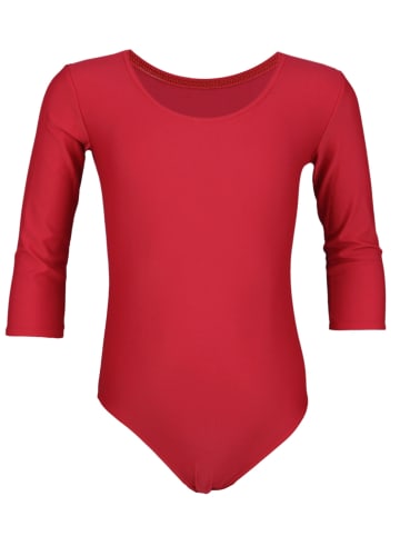 Aquarti Mädchen Body 3/4 Arm in rot