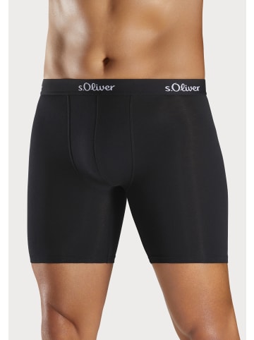 s.Oliver Langer Boxer in schwarz
