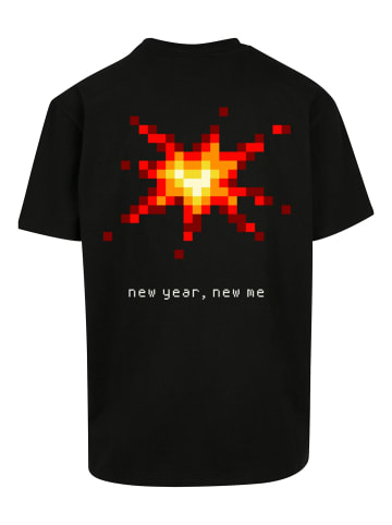 F4NT4STIC T-Shirt SIlvester Party Happy People Only in schwarz