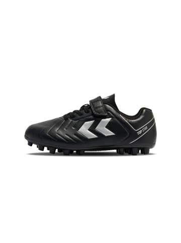 Hummel Klettverschluss Fußball Schuh Top Star Fußball Kinder in BLACK