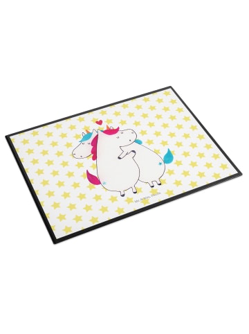 Mr. & Mrs. Panda bastelunterlage Einhorn Mitteilung ohne Spruch in Weiß