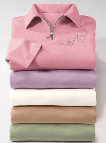 WITT WEIDEN Poloshirt in wollweiß