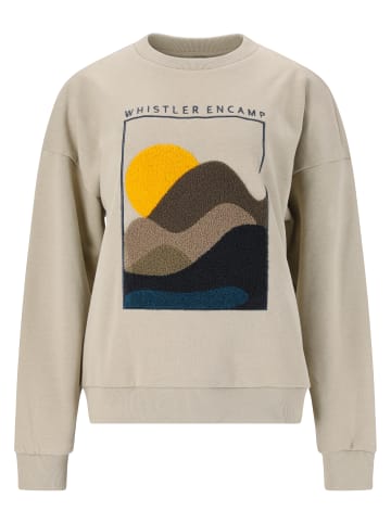 Whistler Sweatshirt Natura in 5155 Moss Gray