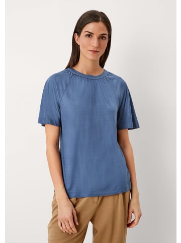s.Oliver BLACK LABEL T-Shirt kurzarm in Blau
