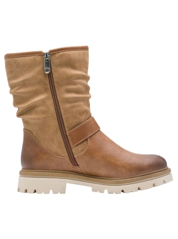 Marco Tozzi Stiefelette in NUT COMB