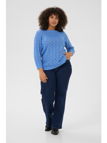KAFFE curve Strickpullover KCmika in Ebb and Flow