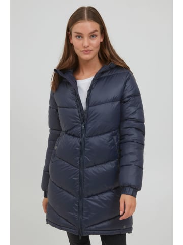 Oxmo Steppmantel OXTabata in Dunkelblau