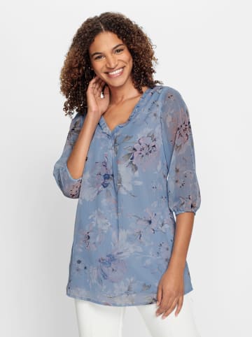 WITT WEIDEN Tunika in bleu-bedruckt