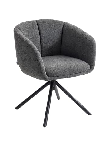 HOMCOM Sessel-59L x 58,5B x 78,5H cm-Grau