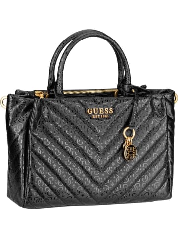 Guess Handtasche Jania Society Satchel in Black