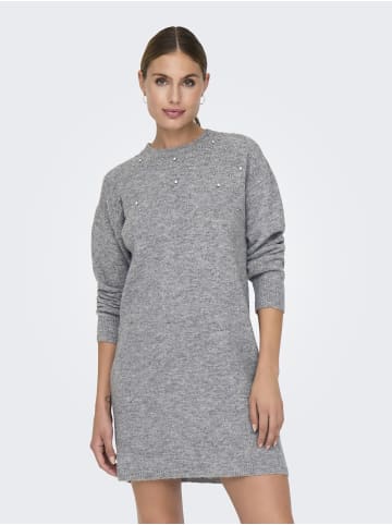 JDY Sweatshirt-Kleid in Dark Grey Melange