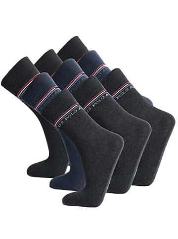 U.S. Polo Assn. U.S. Polo Assn. Socken 18 Paar in SCHWARZ