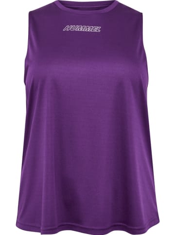 Hummel Sportshirt "Hmlte Curvy Tanktop Plus" in Lila