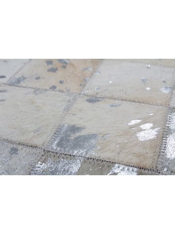 Kayoom Fellteppich – Lavish 210 in grau - silber - rechteckig