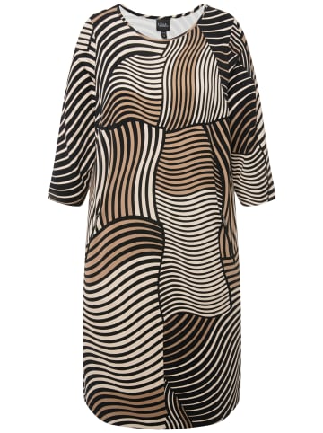 Ulla Popken Midikleid in schwarz