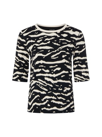 MARC CAIN SPORTS  T-Shirt in schwarz weiß