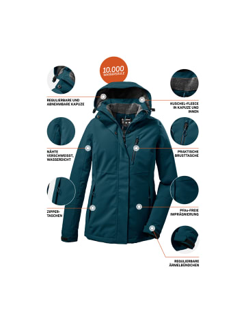 Killtec Outdoorjacke KOW 140 in Marine