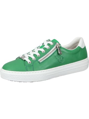 rieker Schnürschuhe in applegreen/weiss/apple