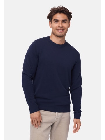 DANISH ENDURANCE Rundhalspullover Premium Knit Pullover in marineblau