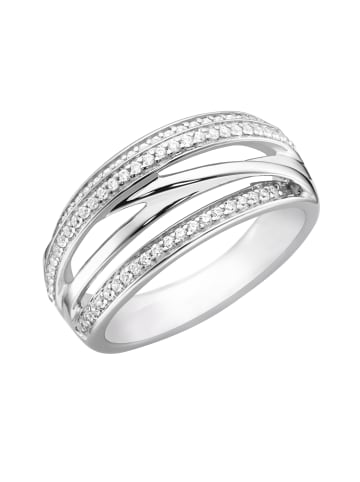 Smart Jewel Ring Mit Zirkonia in Silber