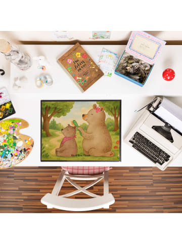 Mr. & Mrs. Panda bastelunterlage Bär Kind Design ohne Spruch in Weiß