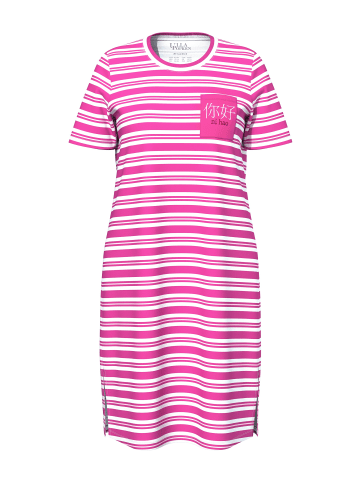 Ulla Popken Nachthemd in pink