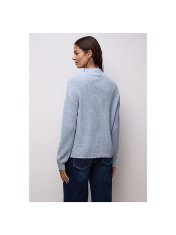 Street One Pullover in frosted blue