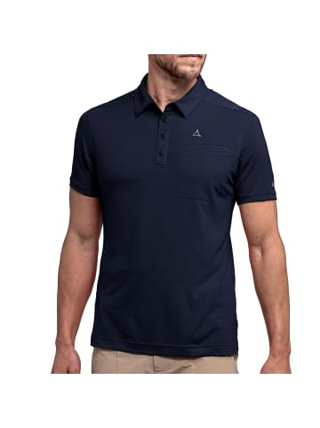 Schöffel Polo Shirt Ramseck in Dunkelblau