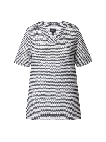 Ulla Popken Sweatshirt in schwarz