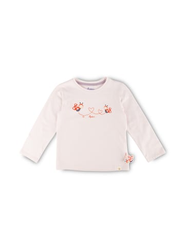 Sigikid Langarmshirt happy ladybug in Hellrosa