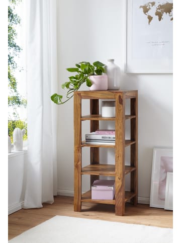FineBuy Bücherregal "FB37101" in Braun /