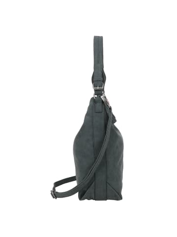 Fritzi aus Preußen Bitzi01 Suede Jacky Schultertasche 34 cm in night blue