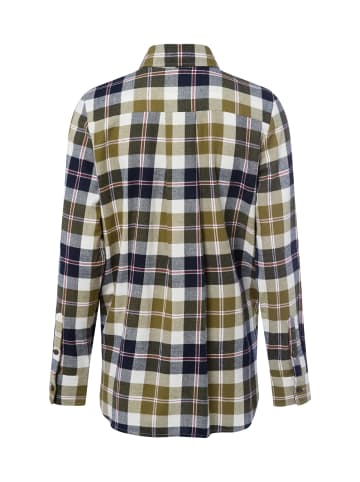 Marie Lund Bluse in oliv marine - 0078