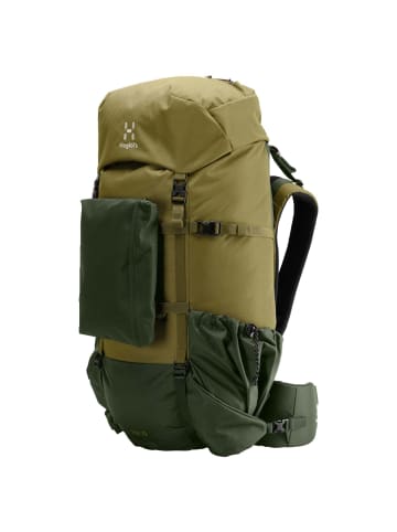 Haglöfs Vyn 70 - Wanderrucksack 79 cm (magnetite/true black) in seaweed green/olive