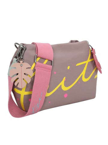 Fritzi aus Preußen Schultertasche Joshi03 Limited Sprinkle Sky Taupe Rose in Rosa