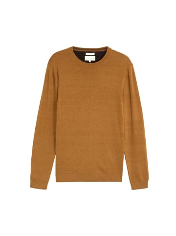 Tom Tailor Pullover in braun meliert