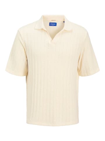Jack & Jones Poloshirt in Antique White